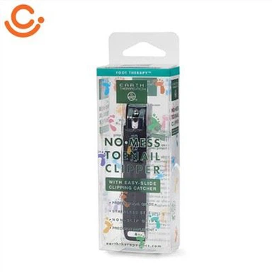 Plastik chaqaloq tirnoq qaychi qadoqlash qutisi